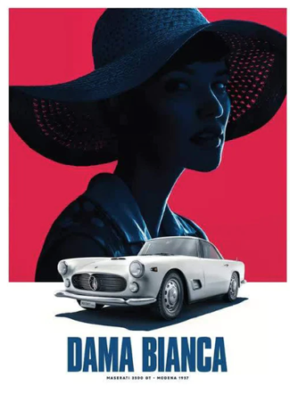 Publicite Maserati Dama Bianca